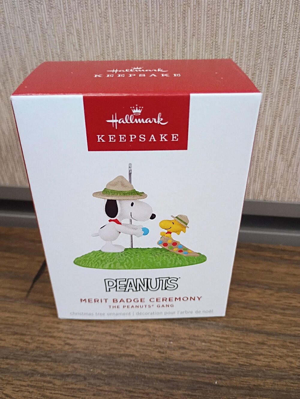 Hallmark Ornament 2025 The Peanuts Gang Merit Badge Ceremony